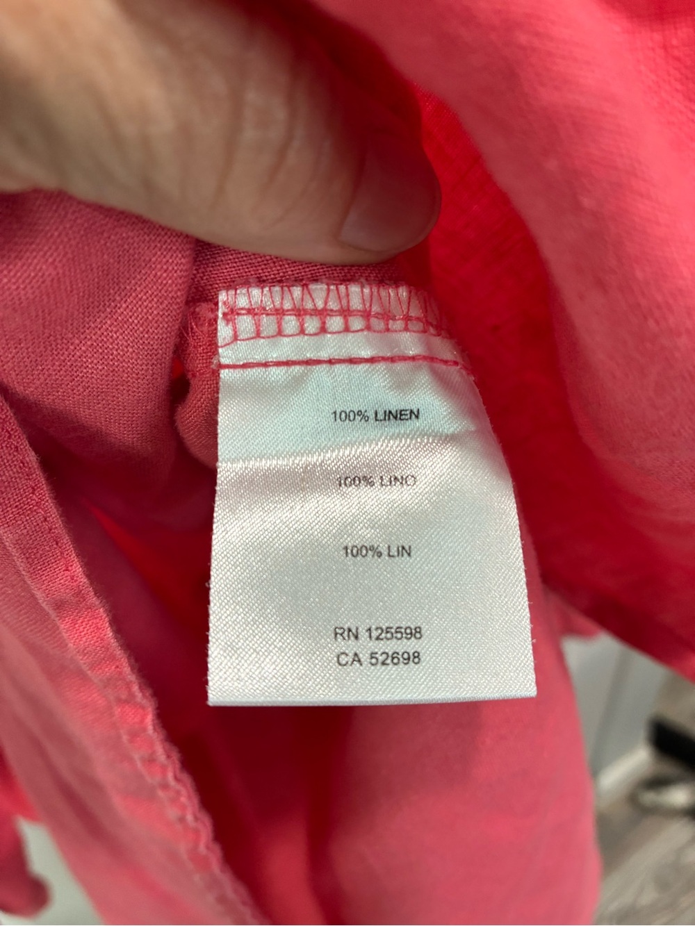 Ellen Tracy Coral Zip-Front Tunic with Chest Pockets - Picture 8 of 8